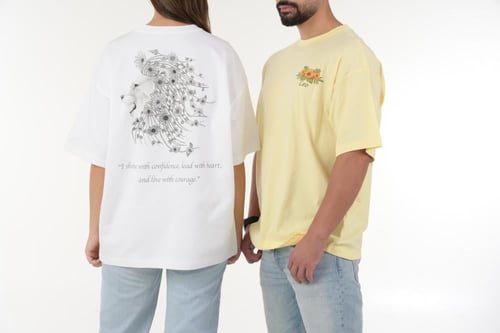 Oversized T-shirt – Leo Zodiac- Unisex 100% Cotton