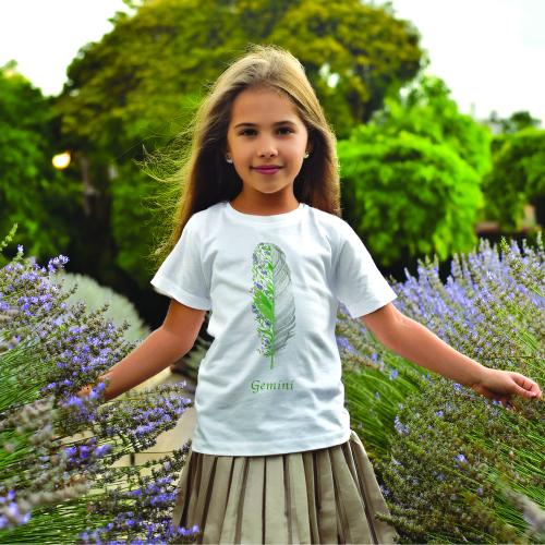 Kids' T-shirt - Gemini Zodiac – 100% Cotton – Wate...