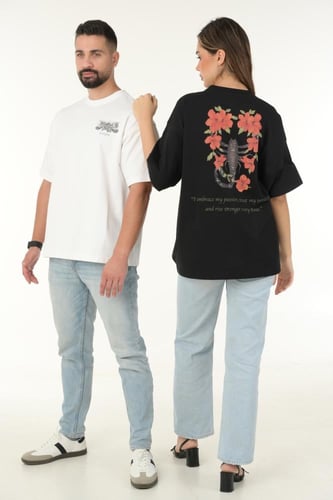 Oversized T-shirt Scorpio zodiac- Unisex 100% Cott...