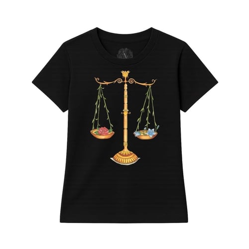 Women's Libra Zodiac T-shirt – 100% Cotton – Water...