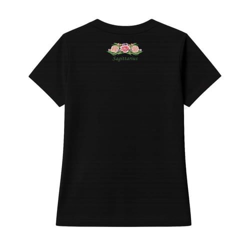 Women's Sagittarius Zodiac T-shirt – 100% Cotton –...