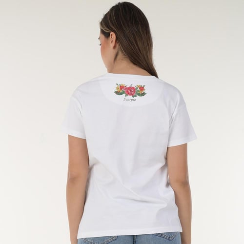 Women's Scorpio Zodiac T-shirt – 100% Cotton – Wat...