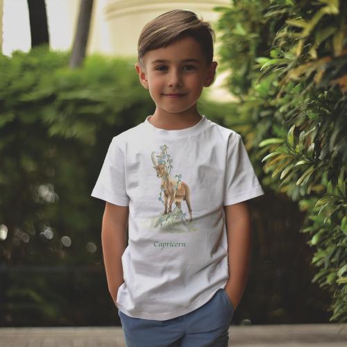 Kids' T-shirt - Capricorn Zodiac – 100% Cotton – W...
