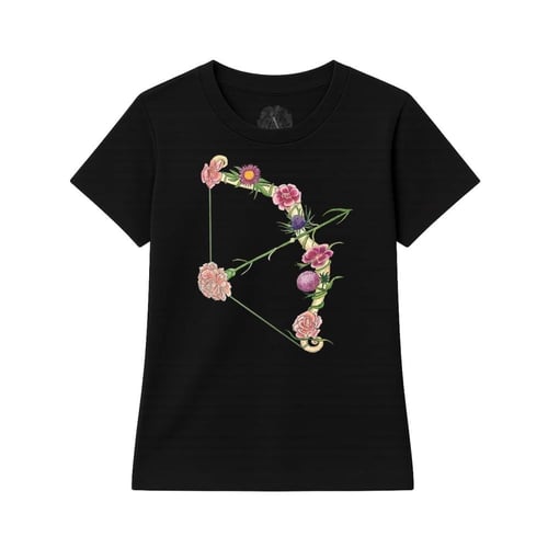 Women's Sagittarius Zodiac T-shirt – 100% Cotton –...