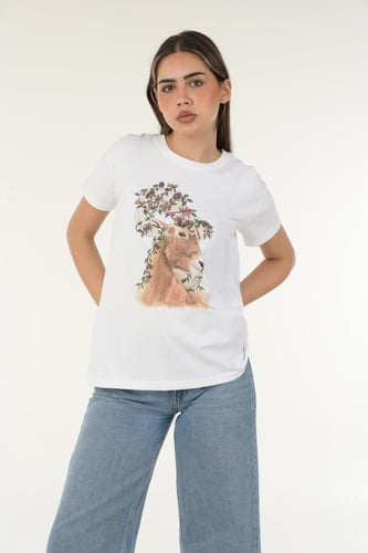 Women's Aries Zodiac T-shirt – 100% Cotton – Water...