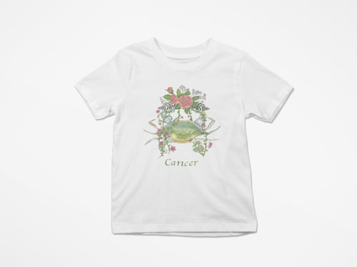 Kids' T-shirt - Cancer Zodiac – 100% Cotton – Wate...