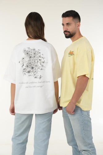 Oversized T-shirt – Leo Zodiac- Unisex 100% Cotton