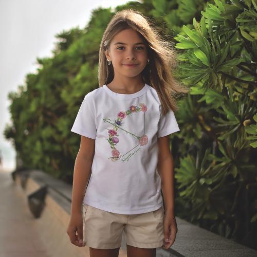 Kids' T-shirt -Sagittarius Zodiac – 100% Cotton –...