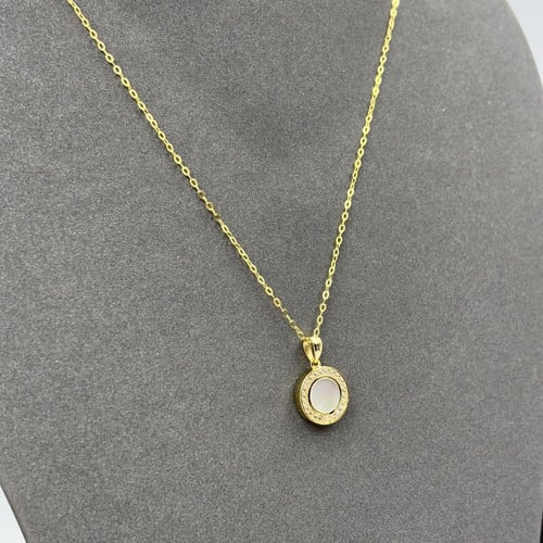 نصف طقم بولغري صدف *أبيض*