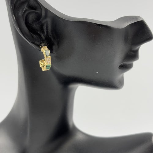 حلق بولغري صدف *أخضر*