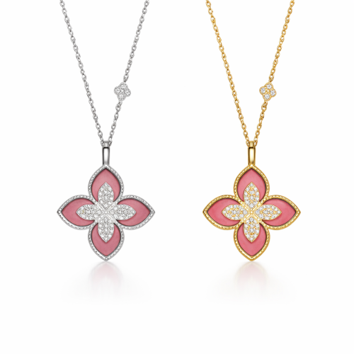 عقد روبرتو كوين صدف * وردي *