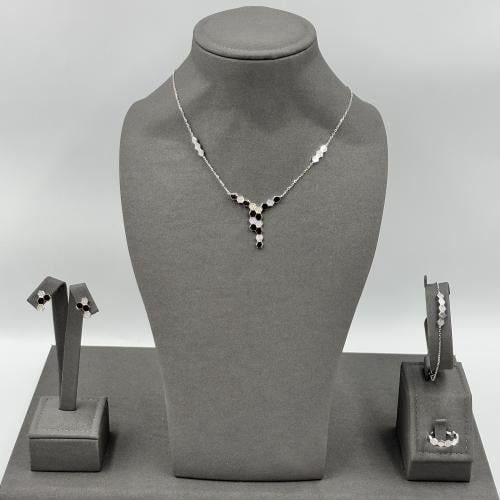 طقم شوميه فضي