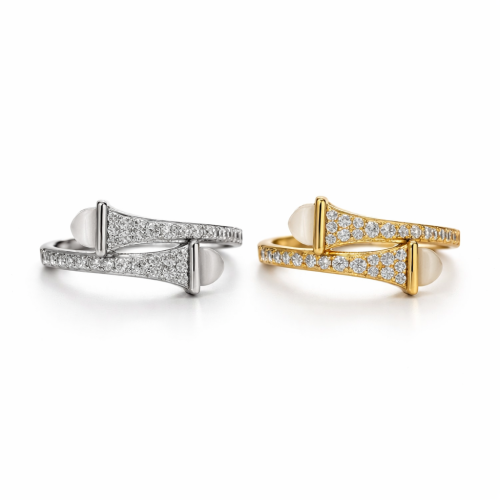 خاتم مارلي * أبيض *