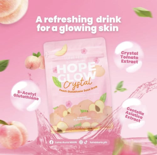 مشروب الجلوتاثيون من luna aura