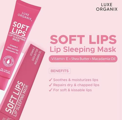 سليب ماسك للشفايف - sleeping mask luxe organic