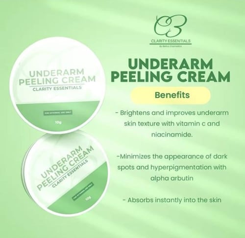 كريم تقشير الاندر ارم - underarm peeling cream