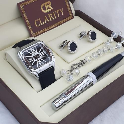 هديه العيد طقم ساعه كليرتي فخمه