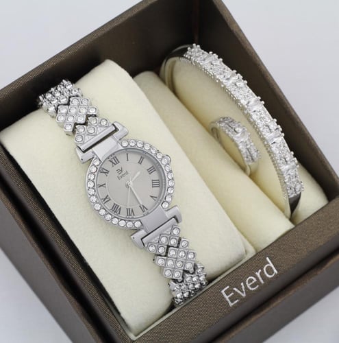 طقم سهره ساعه مع الإكسسوارات