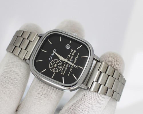 ساعه كاسيوا بشعار يوم التاسيس حصري