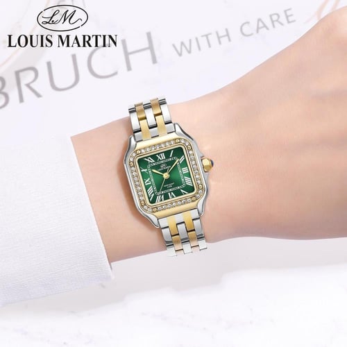 ساعه نسائية شكل لويس مارتن حصري