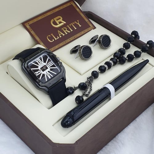 هديه العيد طقم ساعه كليرتي فخمه