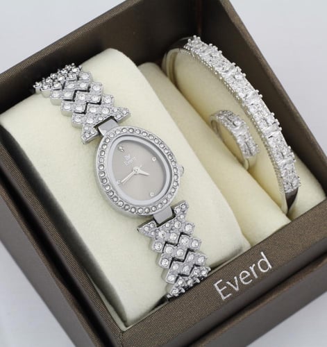 طقم سهره ساعه مع الإكسسوارات