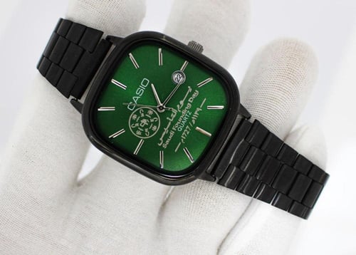 ساعه كاسيوا بشعار يوم التاسيس حصري