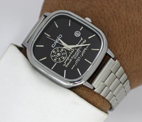 ساعه كاسيوا بشعار يوم التاسيس حصري