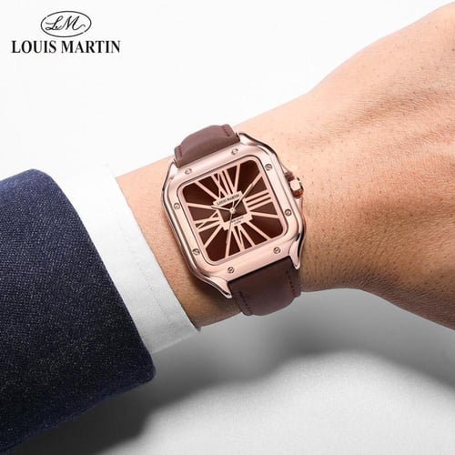 ساعه رجالي لويس مارتن تصميم كارتير
