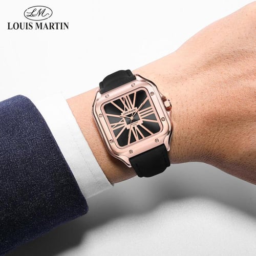 ساعه رجالي لويس مارتن تصميم كارتير