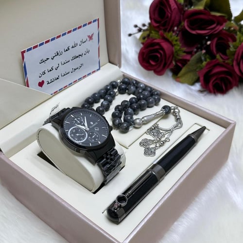 هديه رجالية طقم ساعه