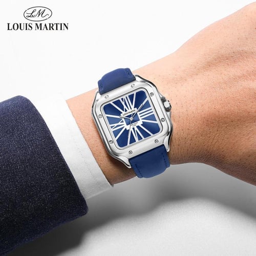 ساعه رجالي لويس مارتن تصميم كارتير