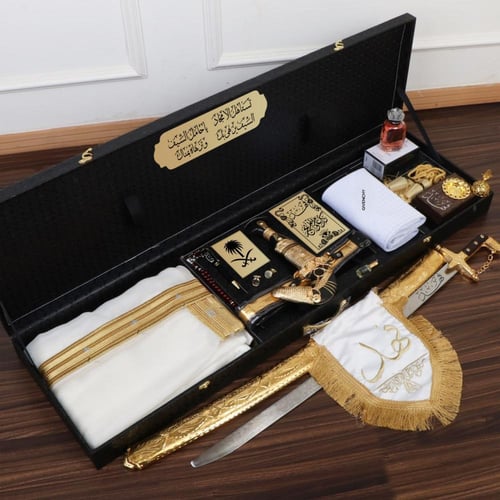 بوكس سيف مع خنجر وبشت لجميع المناسبات حصري