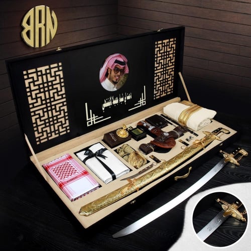 بوكس سيف فخامه هدايا بوكسات رجالية ملكي بشت سيف خن...