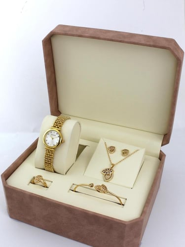 طقم ساعه نسائية سهره