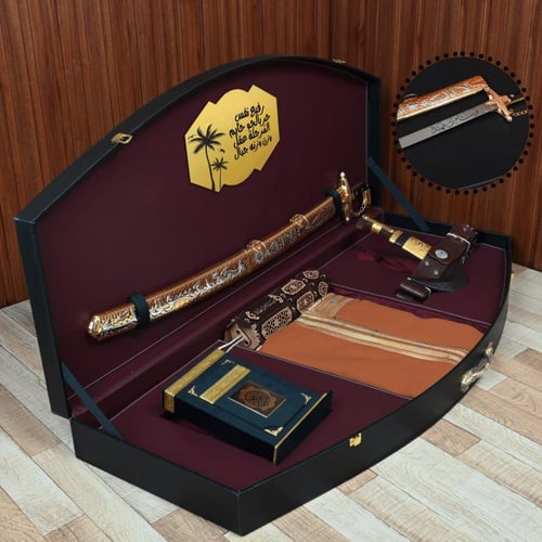 بوكس ملكي سيف مع مشلح عالي الجودة مديل جديد