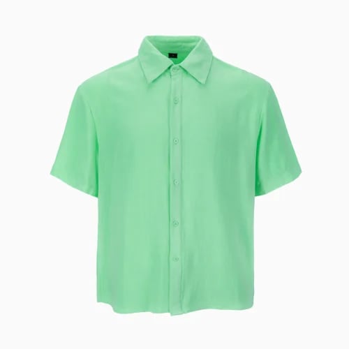 Mint Linen Shirt