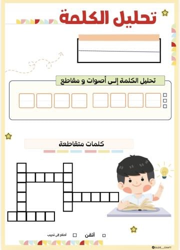تحليل الكلمة - العدد 20- بنين - مقاس A4