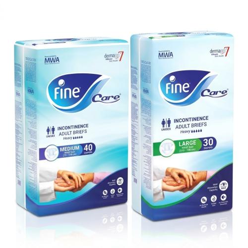 حفائض فاين كير لاصق Fine Care