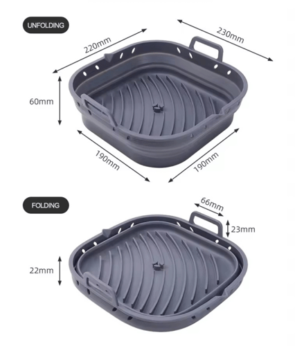 صينية سيلكون للقلاية الهوائية