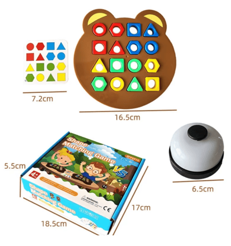 لعبة تطابق الأشكال