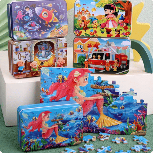 بزل خشبي للاطفال 60 قطعة