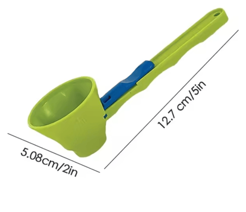 قمع قياس مع مقبض طويل متعددة الاستخدامات