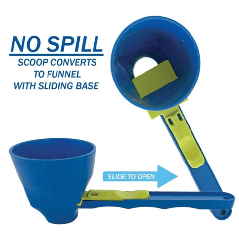 قمع قياس مع مقبض طويل متعددة الاستخدامات