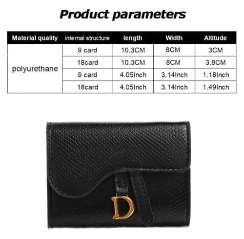 محفظة نسائية فاخرة صغيرة متعددة الوظائف