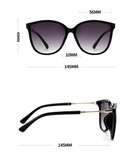 نظارة شمسية نسائية مقاومة للأشعة الفوق بنفسجيه