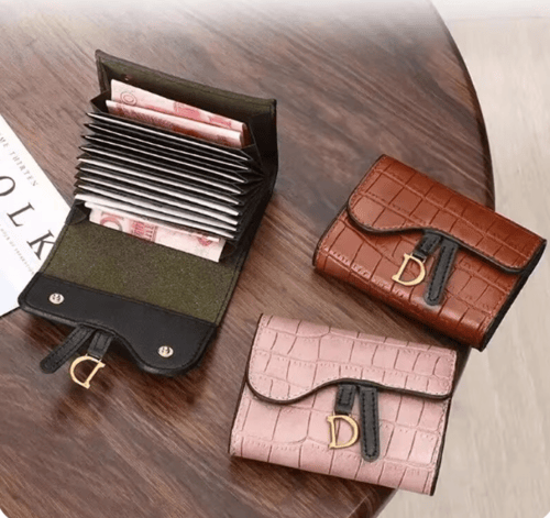 محفظة نسائية فاخرة صغيرة متعددة الوظائف