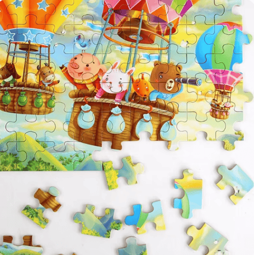 بزل خشبي للاطفال 60 قطعة