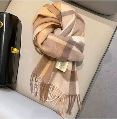 شال 100% من الصوف الخالص للرجال