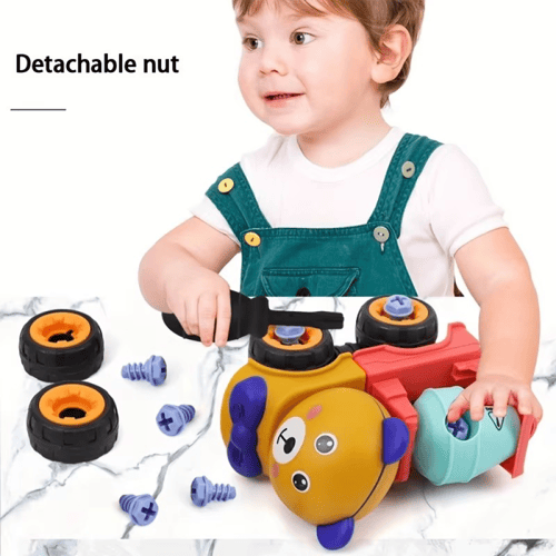 مجموعة سيارات البناء 4 قطع